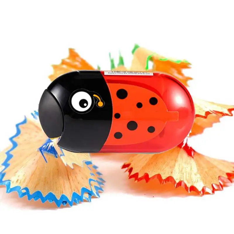 

6pcs Cute Pencil Sharpeners for Kids Friendly Design Twin Hole Sharpener for Graphite Pencils Colored Pencils Crayons