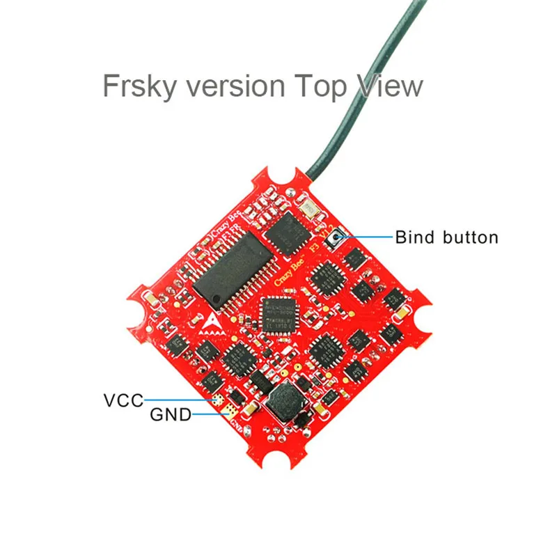 Бесщеточный контроллер полета Crazybee F3 1S встроенный 4 в 1 ESC OSD гальванометр Frsky Flysky