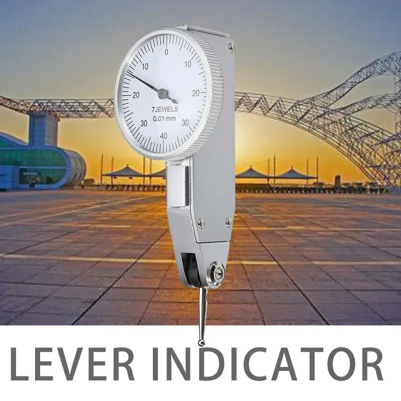 

2019 NEW Level Gauge Scale Precision Metric Dovetail Rails Dial Test Indicator 0-0.8mm
