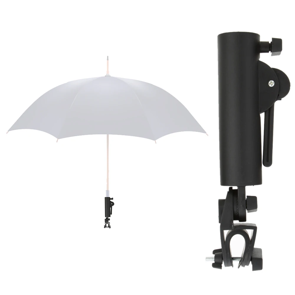 

golf Umbrella Holder Black Golf Club Push Pull Cart Car Trolley Umbrella Holder golf accessories