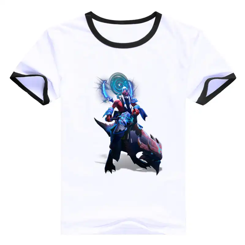 Dota2 Tshirt Dota 2 T Shirt Moba 3d Game T Shirt Fashion 2019 Tee Modal Tops Black Sleeve Men Women Camiseta Plus Size Clothing