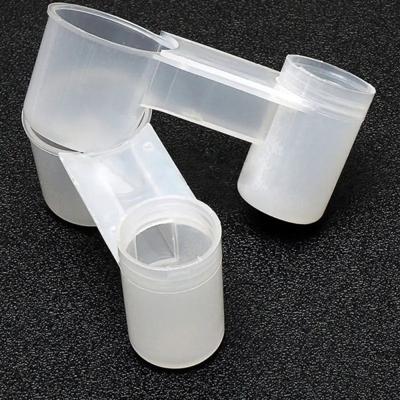 10/20pcs portable plastic aviary cage transparent drinker cup water bottle bird feeder poultry pigeon feeder waterer accessories