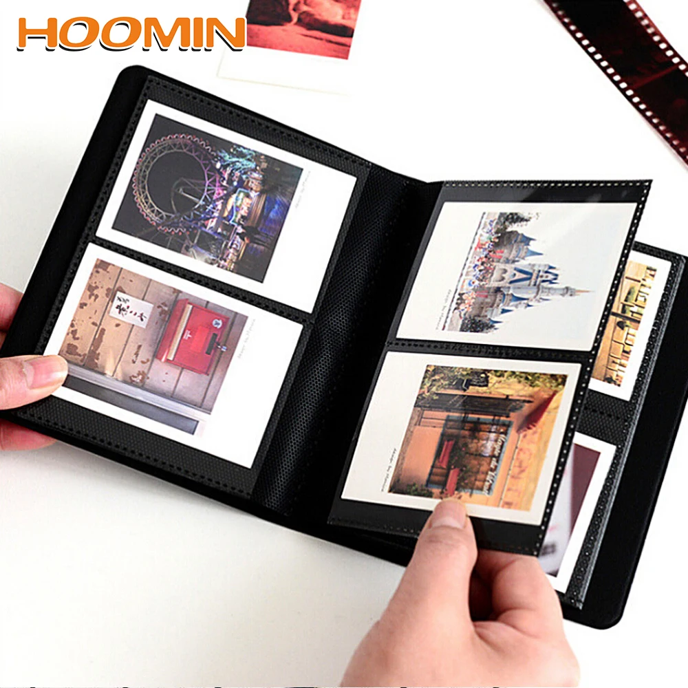 64 pockets polaroid photo albums mini instant picture case polaroid classic photo album