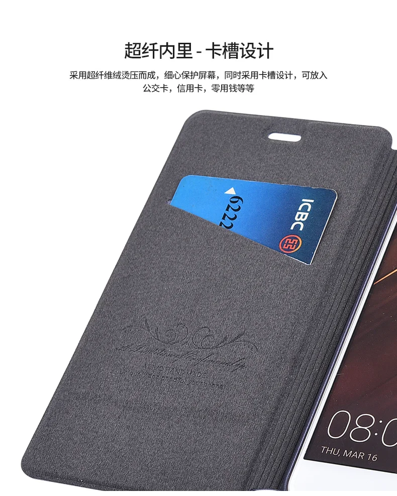 ALIVO чехол для Huawei P10 Lite с магнитной адсорбции, с узором "под дерево" Искусственная кожа чехол с держателем карт и откидной крышкой карман для Huawei P10 Lite