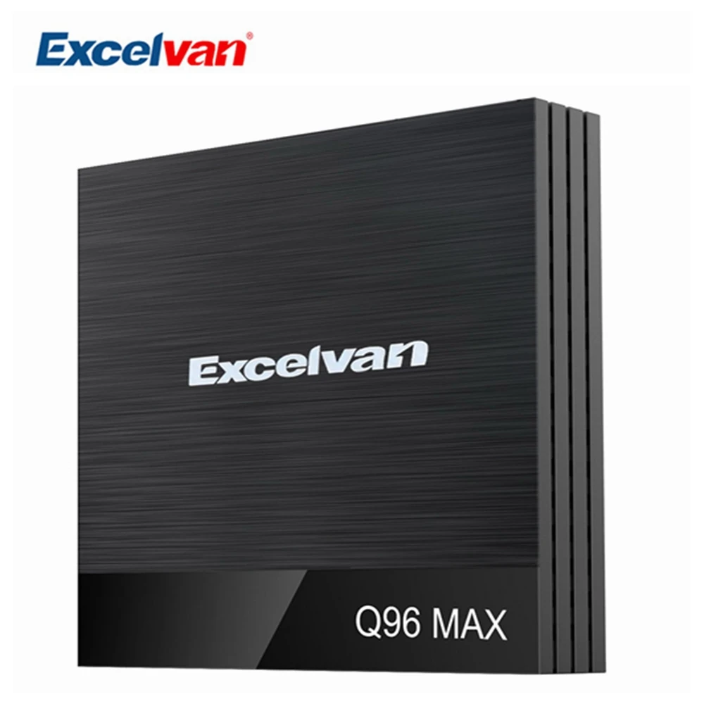 

Excelvan Q96 Max Android Snart TV Box 9.0 Allwinner H6 USB3.0 100Mbps 2.4G WiFi Set top Box Support 6K H.265 Media Player