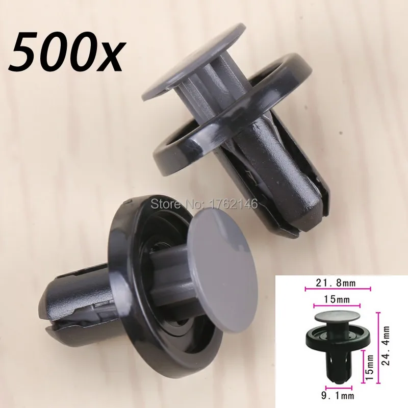 

500x Bumper Engine Under Cover Push-Type Retainer Clips # 90467-09227 For Toyota 4Runner RAV4 Limited Sport Scion XB 2006 - On