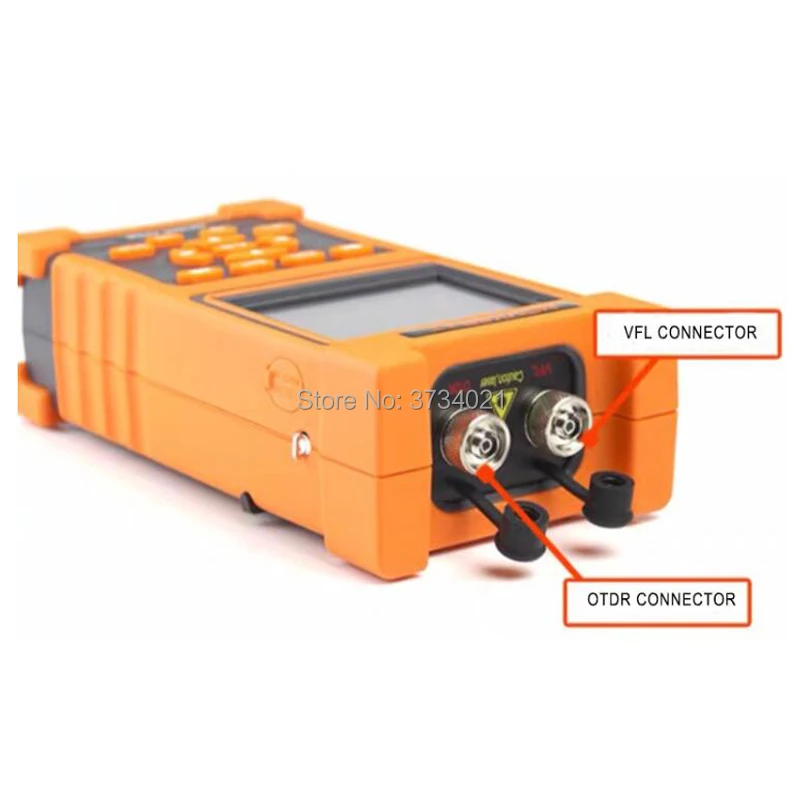 Портативный мини OTDR Ftth NK2000 1310/1550nm 30/28dB интегрированный VFL сенсорный Экран