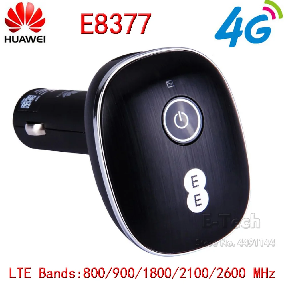 

Unlocked Huawei CarFi E8377 Hilink LTE Hotspot 4G LTE Cat5 12V Car Wifi Route