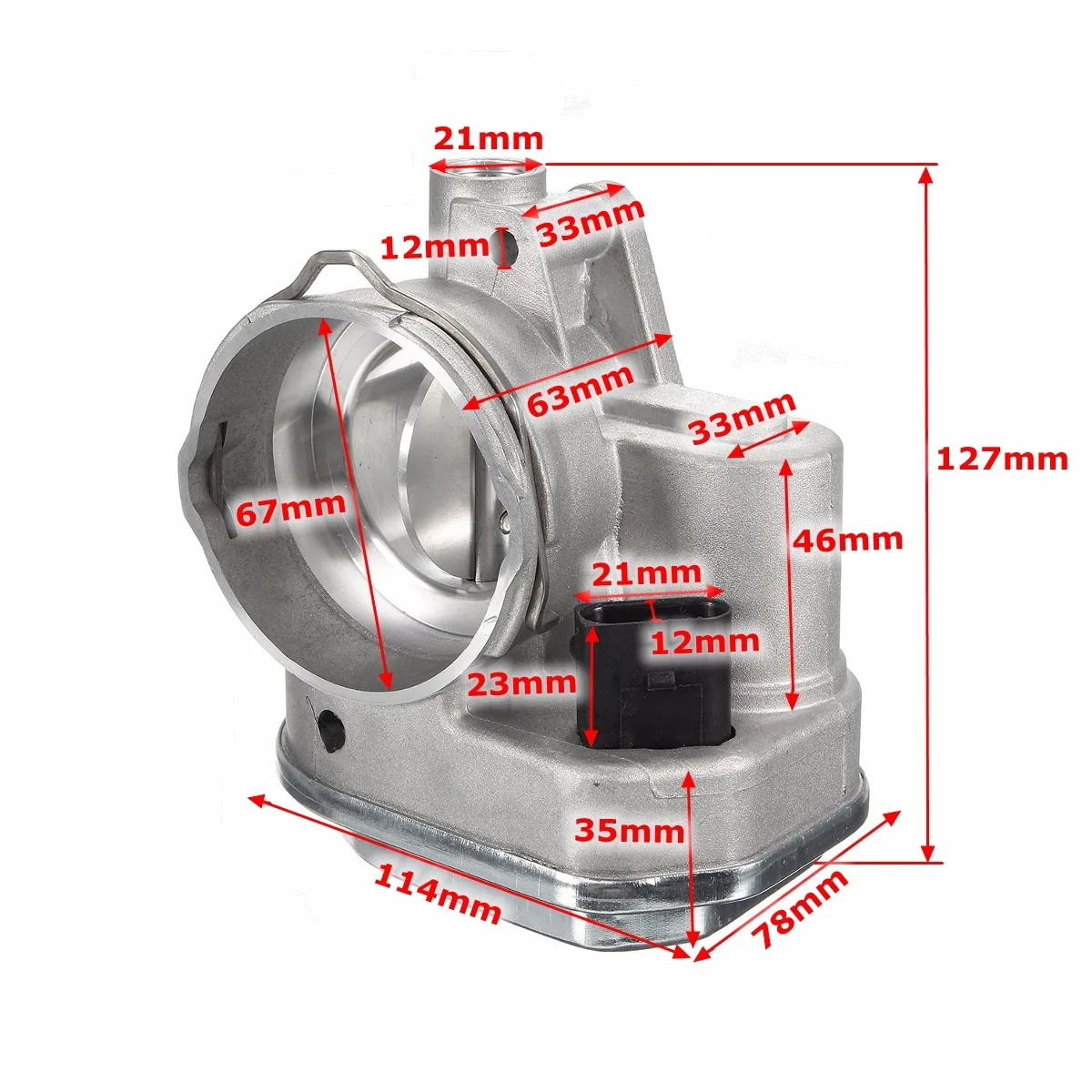 038128063F 038128063G абсолютно Дроссельный заслонки для Audi для Skoda для VW Seat 1,9 2,0 TDi клапан коллектора 038128063G/L/F/M/P/Q