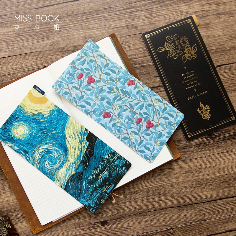 

Gift Notebooks Divider Ruler Board For Diary Writing Plate Mat Travelers Notebook Planner Supply For Student Bookmark