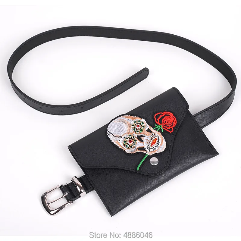 

Factory supply quality PU women fashion solid color waist bag