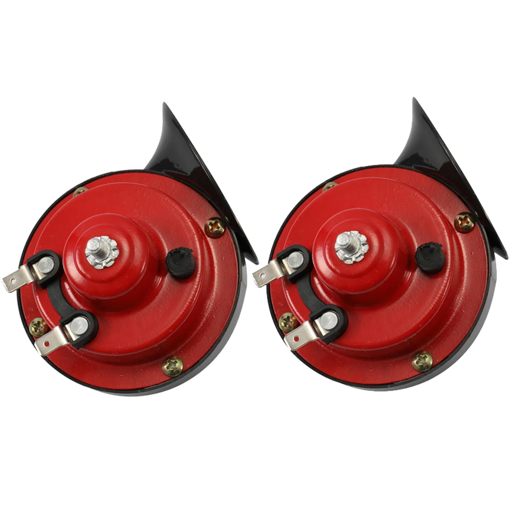 

Loud Car Klaxon Horn 12V Styling Parts Loudnes 110dB Waterproof Dustproof Coating Technology Fanfare Snail Horn Car Accessories