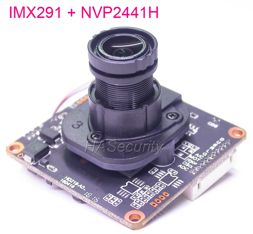AHD-H 1080 P/CVBS 1/2. 8 &quotSony STARVIS IMX291 CMOS + NVP2441 CCTV модуль камеры PCB плата с OSD кабелем M12