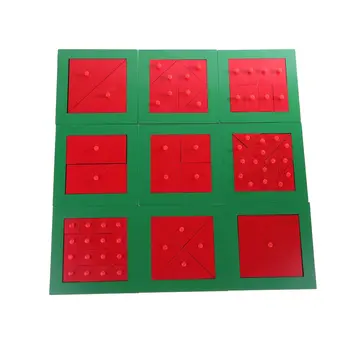 

Montessori Mathematics Material Sorting Matching Game Mathematical Fraction Early Learning Educational Toys for Children Kids