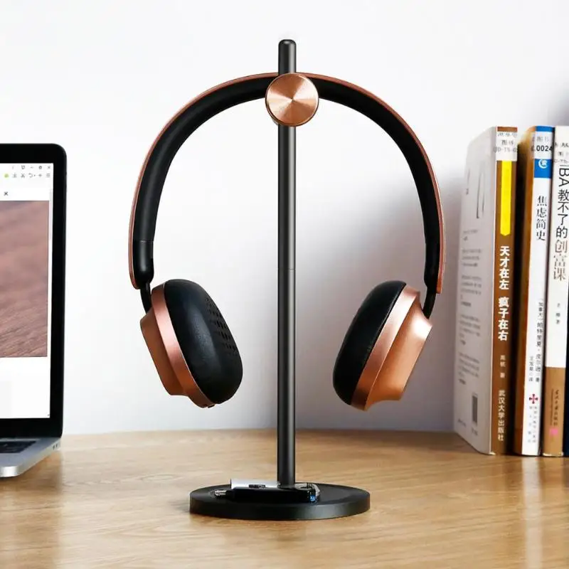 Cena Baseus Enock zdejmowany stojak na słuchawki biurko uchwyt na stół regulowany zestaw słuchawkowy uchwyt na słuchawki akcesoria ze stopu aluminium