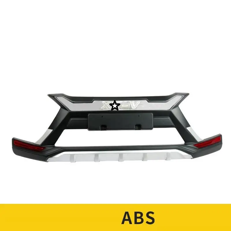 Accesorios decorativos del labio del difusor trasero del coche de la afinación delantera modificada piezas exteriores diseño parachoques protector para Honda XR-V