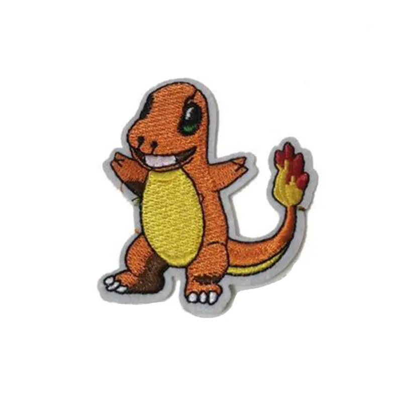 Giancomics Пикачу нашивка на одежду Jigglypuff Charmander Dragonite рисунок вышитый наклейки для