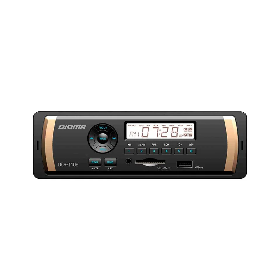 

Автомагнитола Digma DCR-110B