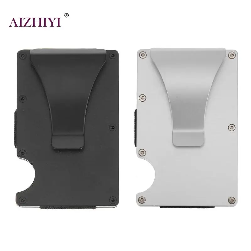 

Ultra-thin Metal Business ID Credit Card Clips Wallet Money Clip Cash Clamp Holder Bag Case Bolsas Feminina Mujer 2019 New
