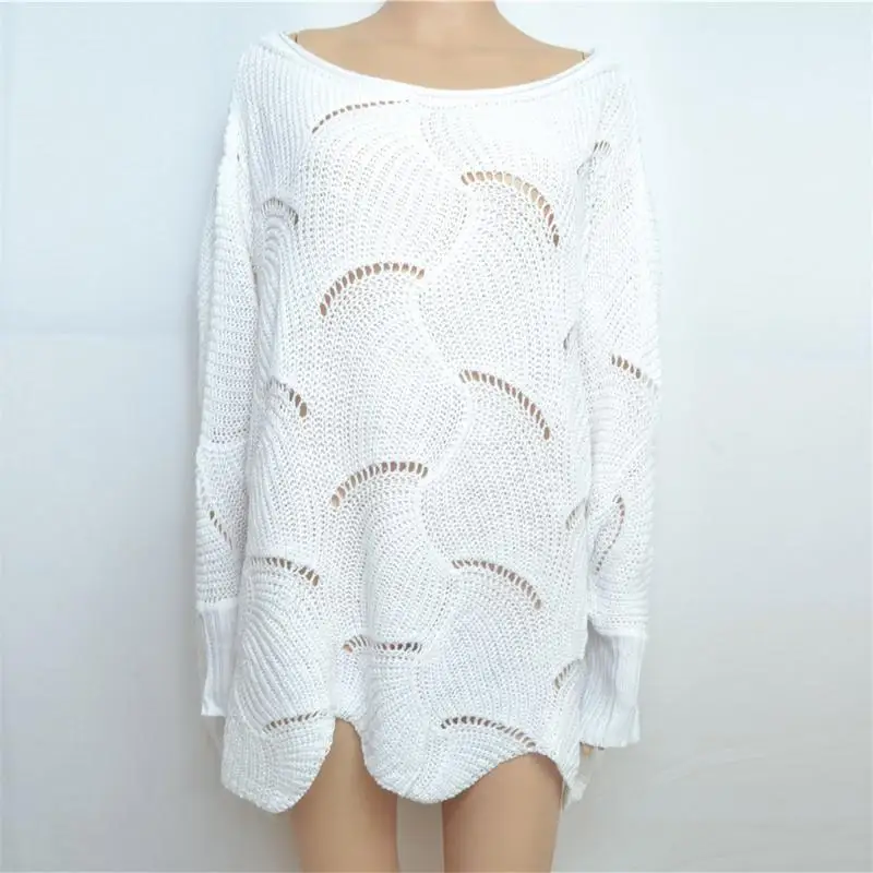 2018 Knitted Cloak Sweater Women Casual Loose Shawl Autumn Winter Streetwear Poncho Women Sweater And Pullovers Women Plus Size