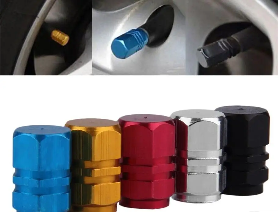 Car Tire Valve Stem caps 4pcs/pack Theftproof valve caps For toyota