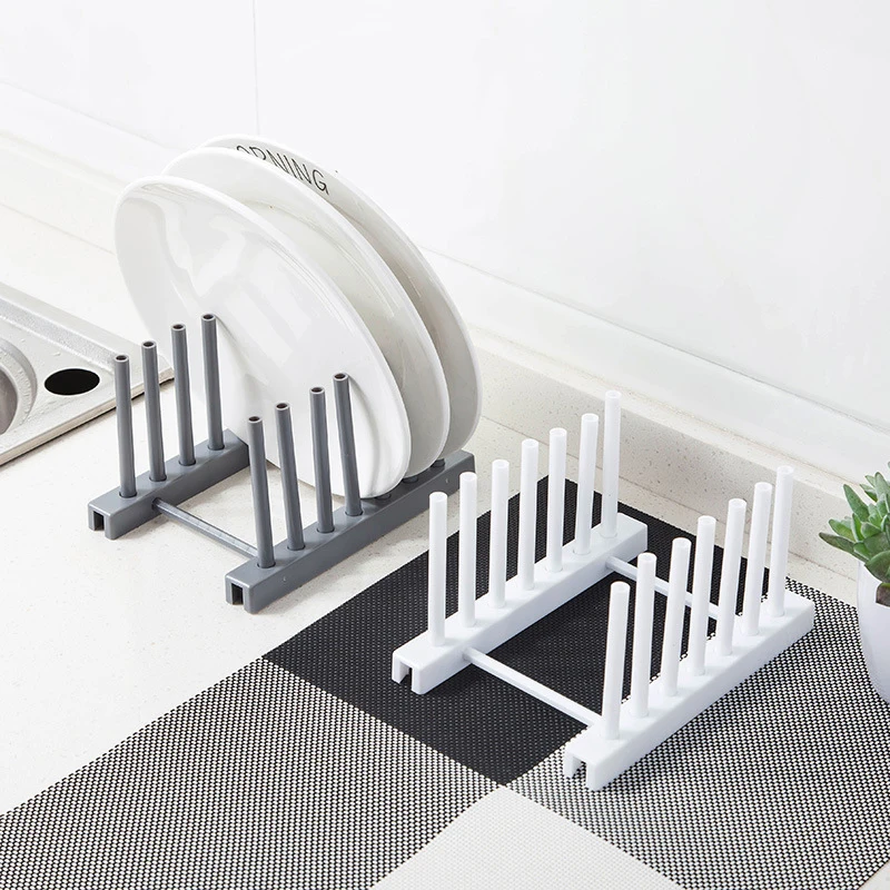 Kitchen Dish Drying Rack Holder Plastic Dryer Organizer Clean Kitchen Dish Drying Rack Holder Plastic