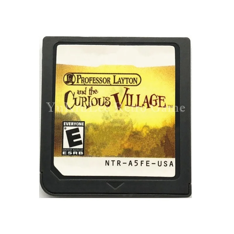 

Professor Layton and the Curious Village Video Game Cartridge Card English Language US Version