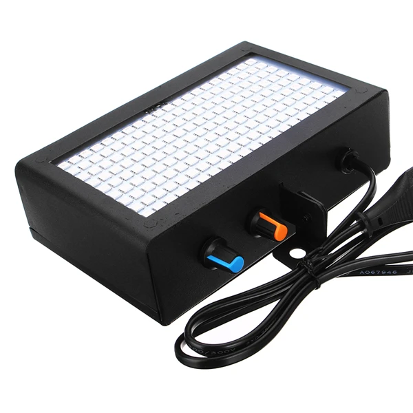180 LED 35 W الملونة ستروب فلاش جهاز عرض ليزر RGB أضواء للمسرح الصوت المنشط DJ ديسكو الموسيقى عيد الميلاد KTV الزفاف حزب