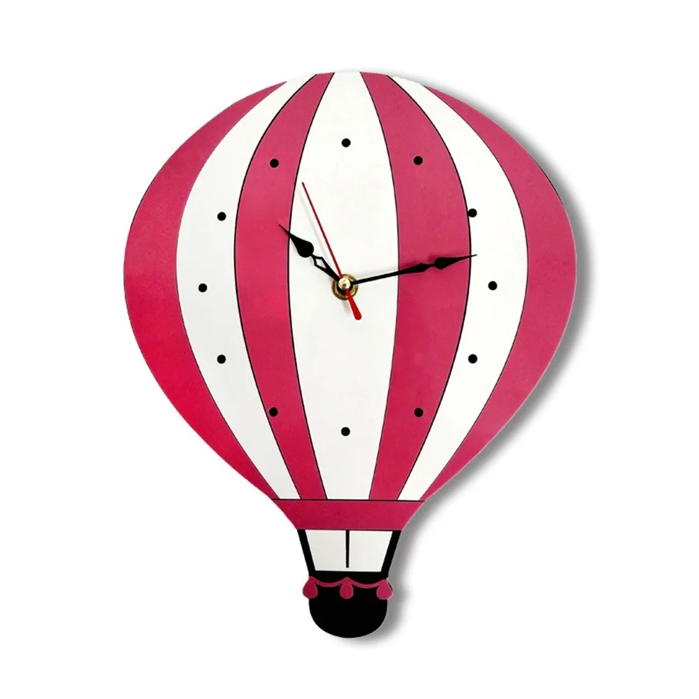 

Creative Balloon Wall Clock Cartoon Acrylic Diy Silent Quartz Children Bedroom Decorative Wall Clock Home Decor Christmas Gifts