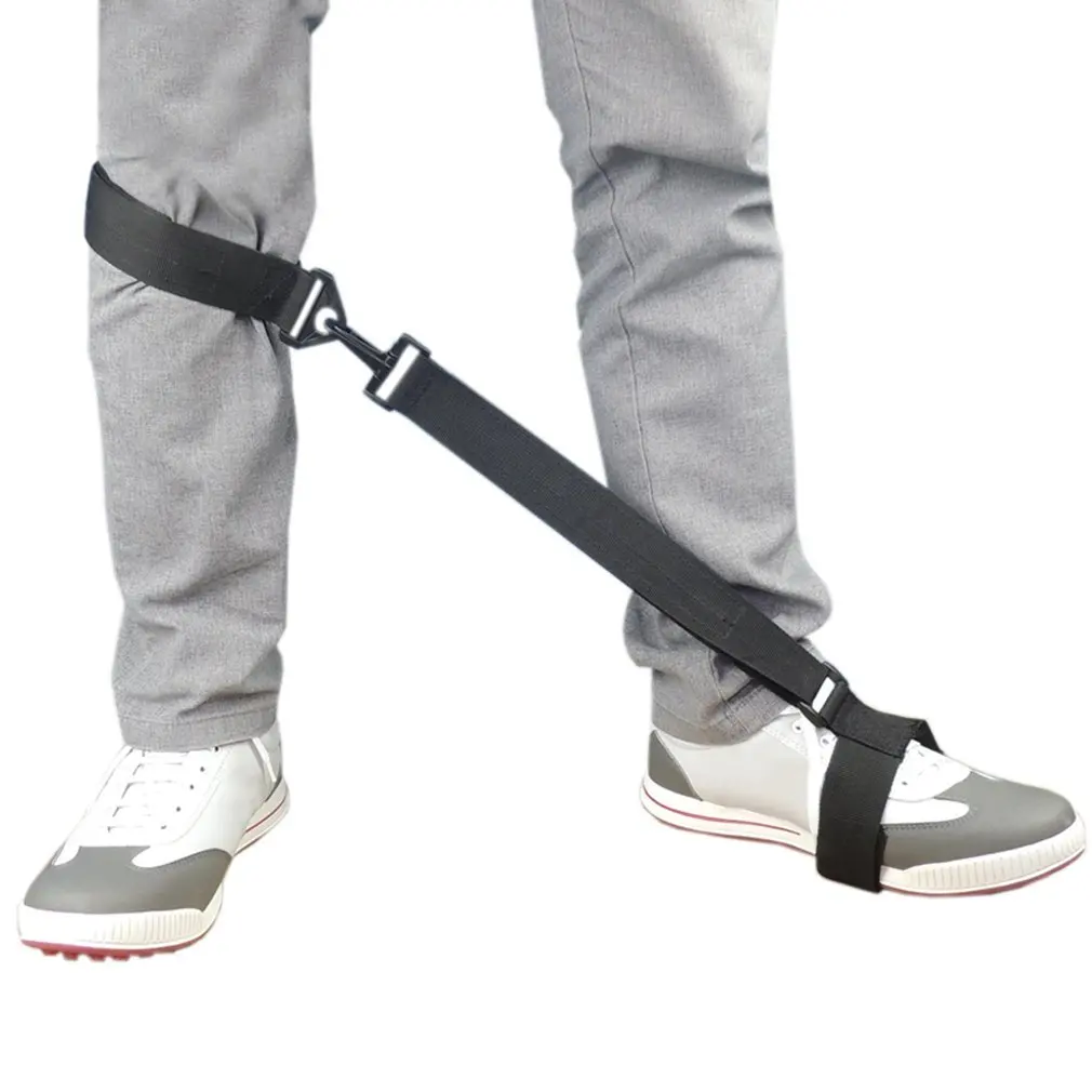 

Golf Swing Practice Training Aids Leg Brace Band Corrector Posture Aid Trainer Left Foot Right Golf Training Band Wrist
