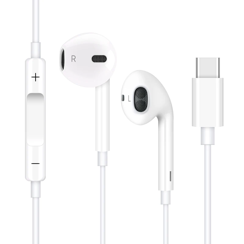 

KISSCASE Music Volume Control Wired Earphone For Huawei P30 Pro Stereo Type C For iPhone 6S With Micro Music Headset Kulaklik
