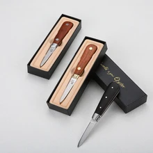 6 шт., устричный нож из нержавеющей стали, устричный нож, устричный нож из нержавеющей стали, устричный инструмент, роскошная Подарочная коробка с ручкой из розового дерева