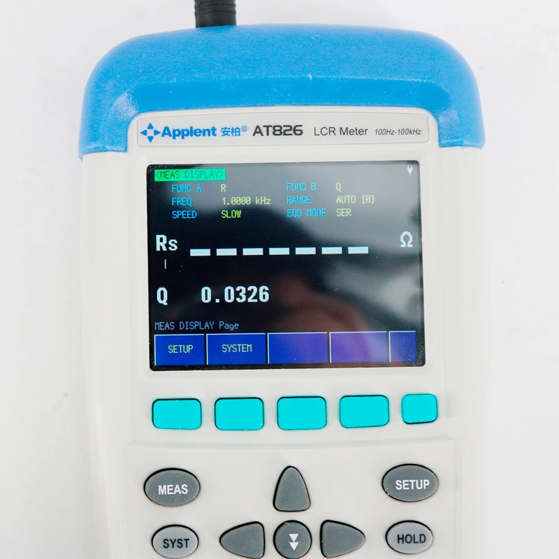 US $233.95 AT826 Digital 100khz Handheld Precision USB High Frequency Portable Electric Bridge LCR Meter