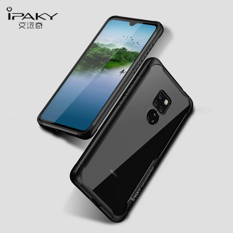 IPaky чехол для huawei mate 20 Pro Прозрачный X Lite силиконовые чехлы |