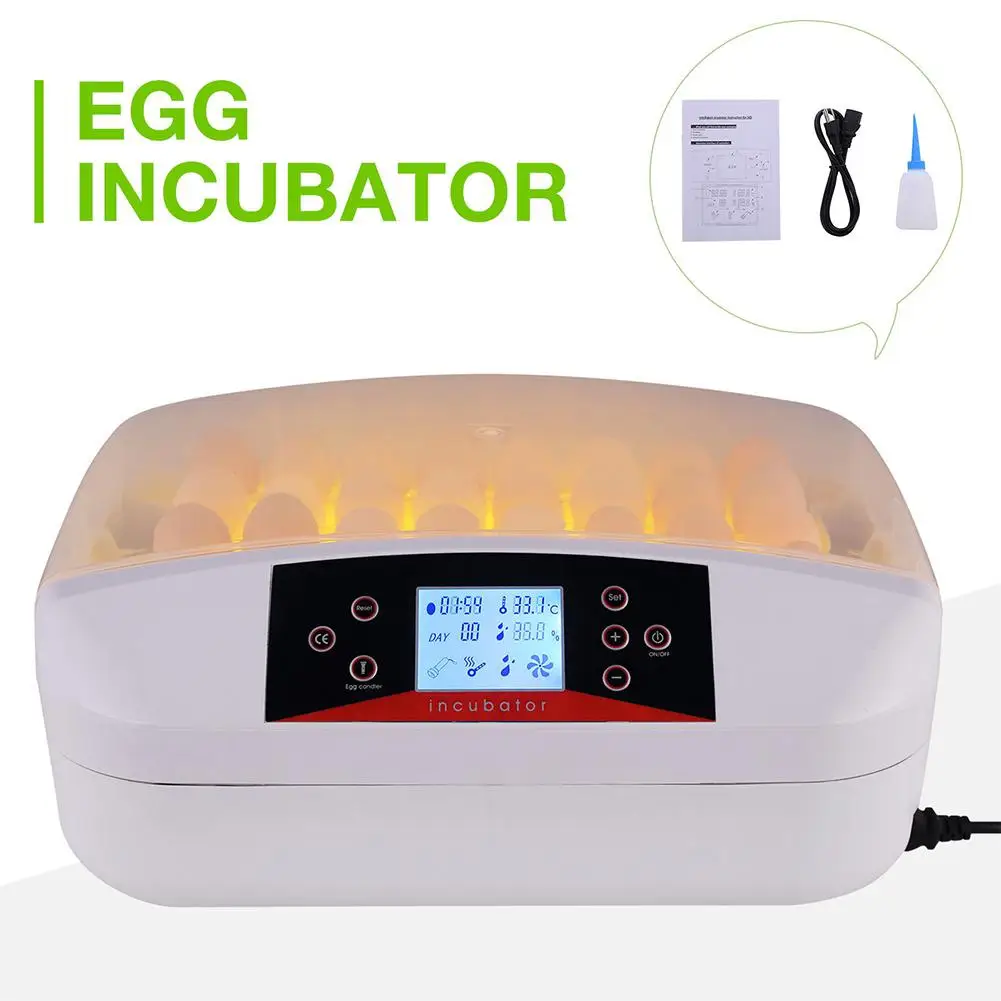 Adeeing Automatic Digital 32 Eggs Incubator Chicken Hatcher Temperature Turning Control Adeeing Automatic Digital 32 Eggs Incubator Chicken Hatcher Temperature Turning Control