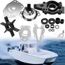 Для Mercury 6/8/9,9/15HP 46-42089A5 Ремонтный комплект крыльчатки водяного насоса для морской лодки 6 лопастей Запчасти для лодок и аксессуары Запчасти для инструментов