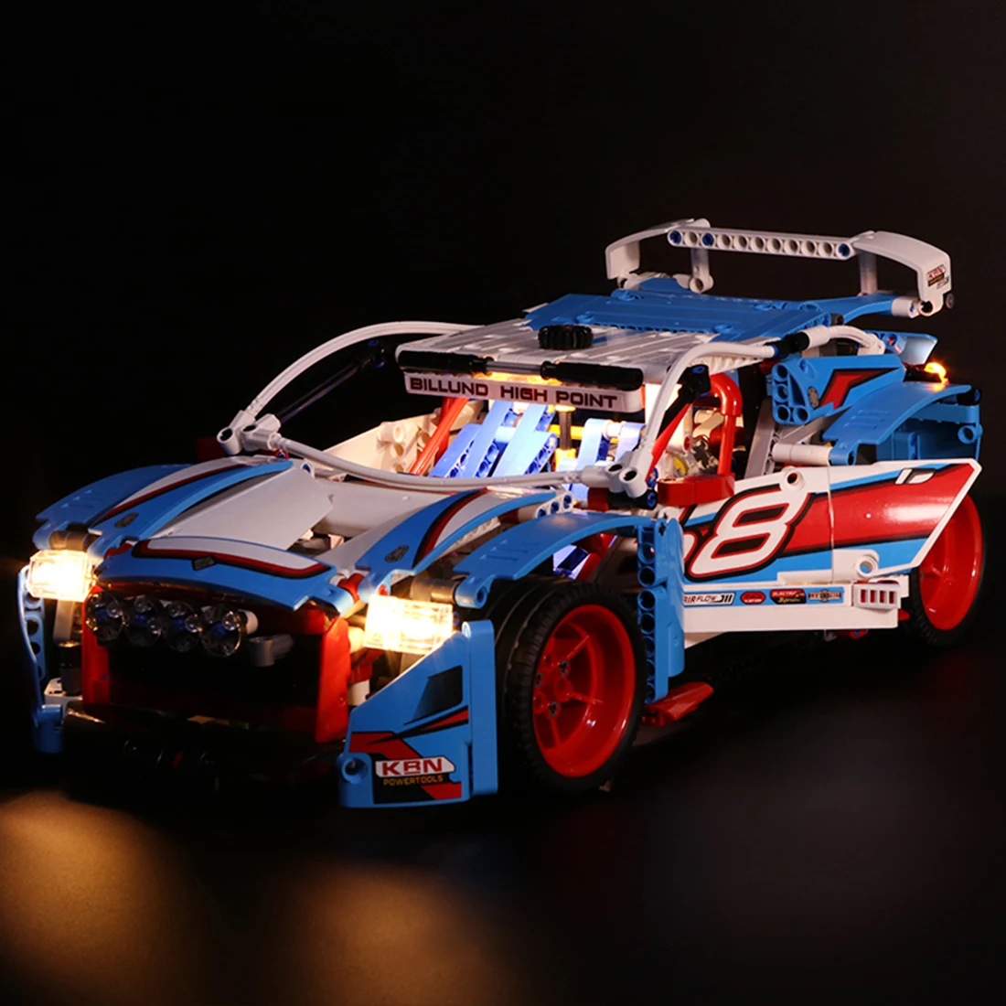 

LED Light Building Block Accessory Kit for LE GO Technic Race Car 42077 Building Kit Kids Gift (LED Included Only)