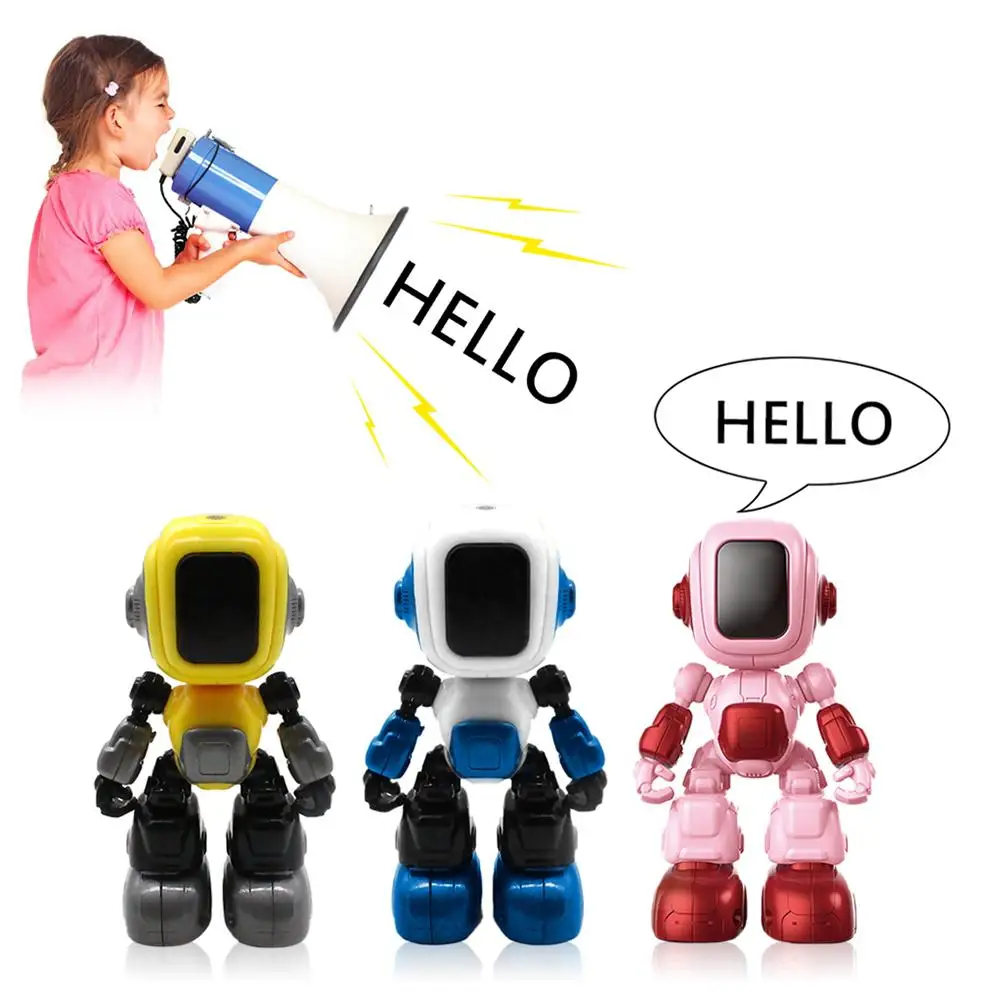 Third-Generation Intelligent Robots For Kids Dance Music Recording Dialogue Interactive Toy Smart Robotic For Kids 