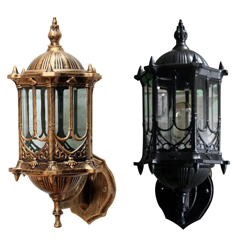 

Wall Lamp European Retro Outdoor Waterproof Open-air Balcony Lamp Corridor Garden Yard Lamp (excluding Lamp Source)