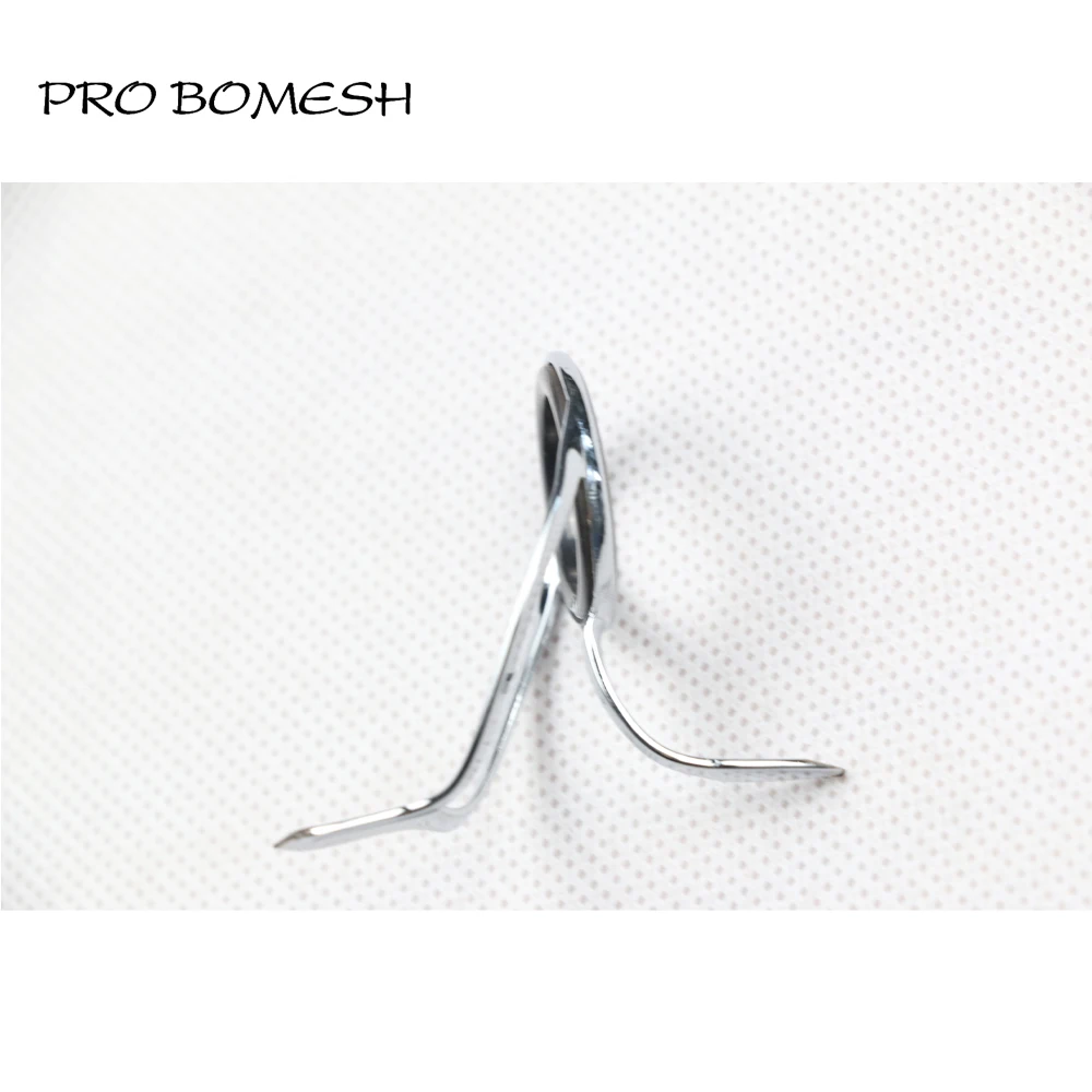 Pro Bomesh 8 개/키트 MN 가이드 6 -30  SIC 링 스테인레스 스틸 가이드 diy베이스 로드, 맞춤형 로드 빌딩 액세서리
