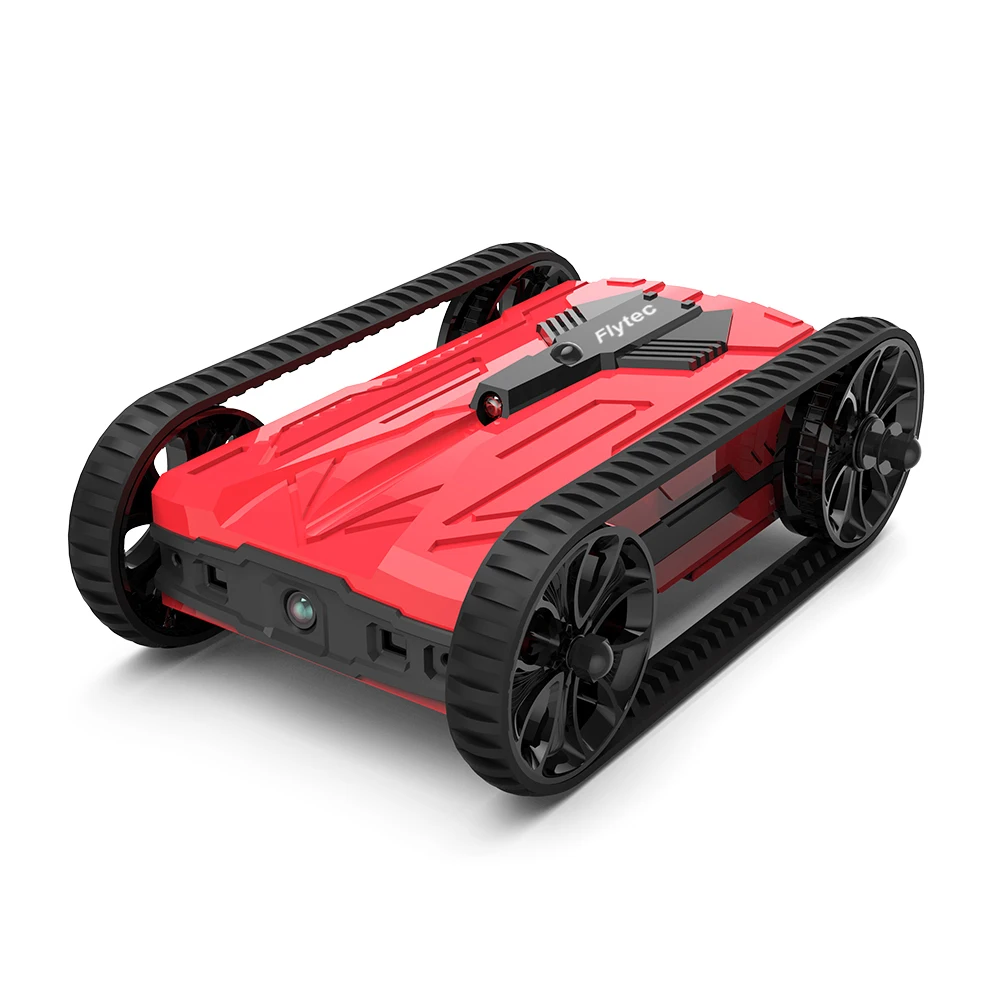 

Flytec 18203 RC Tank 480P Camera Tank RC WiFi FPV Image AR Battle Alloy 2CH Car with Light App Control Toy Racing Battle Tank