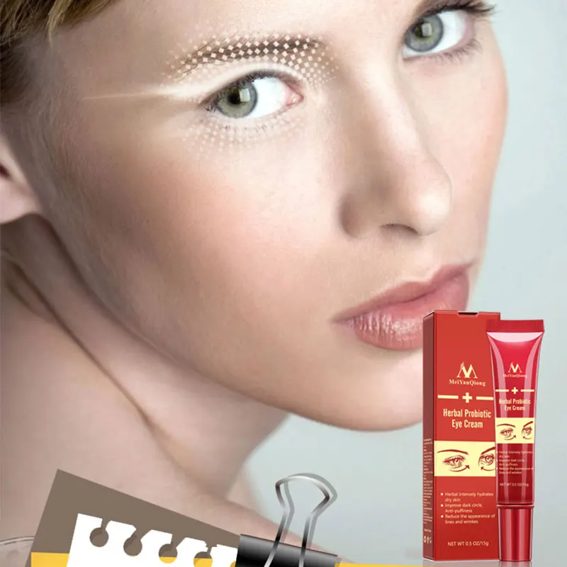 Anti Aging Herbal Probiotic Eye Cream Improve dark circle Intensely Hydrate Dry Skin Anti Puffines Reduce 2