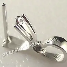 18 K кулон из белого золота застежка крючок/средний размер