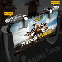 K03 мобильный игровой геймпад для PUBG игровой триггер для мобильных телефонов пожарные кнопки джойстики Aim Key L1 R1 шутер контроллер для iPhone