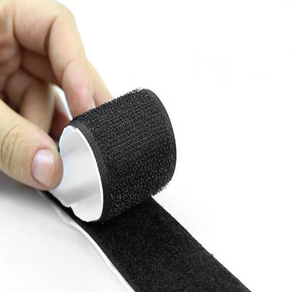 

20 mm X 1 m Self Adhesive Fastener Tape Dots Hook And Loop Magic Sticker Double-Sided Strong Adhesive Tape DIY Apparel Crafts
