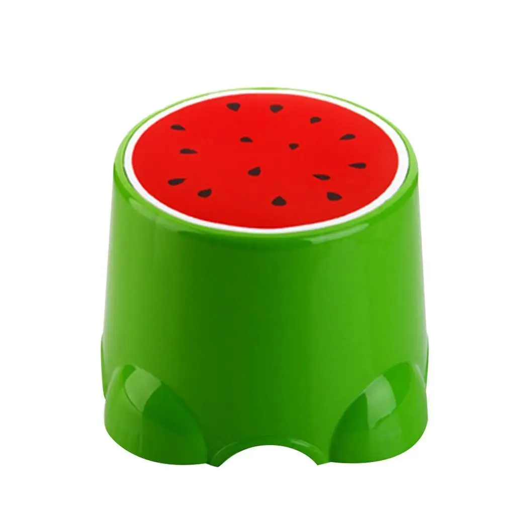 

Household Large Size Fruit Pattern Stools Unisex Child Lovely Bath Non-slip Stool Home, Office, Kindergarten
