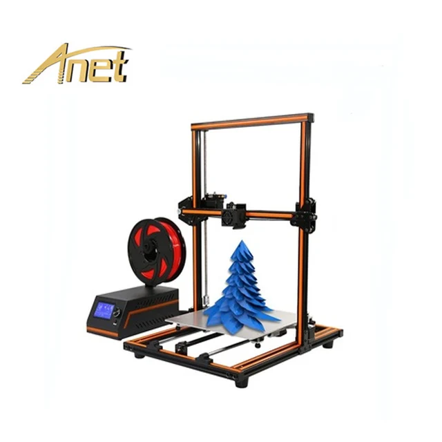 Cheap House and Office Ues Semi Assembled High Precision 3d Printer Metal Anet E12 3d Printer Machine DIY Desktop 3d Printer Machine