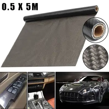 

Autoleader 0.5 x 5M PVA Black Carbon Texture Water Transfer Hydrodipping Film Fiber Hydro Dip Print Auto Motorcycle Decoration