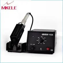Высокомощная Регулируемая температура 100 Вт 220 В Бессвинцовая паяльная станция MT-933A электросварка железа