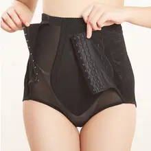 Высокая Талия тренер тонкий животик Управление Body Shaper стринги Корректирующее белье нижнее белье